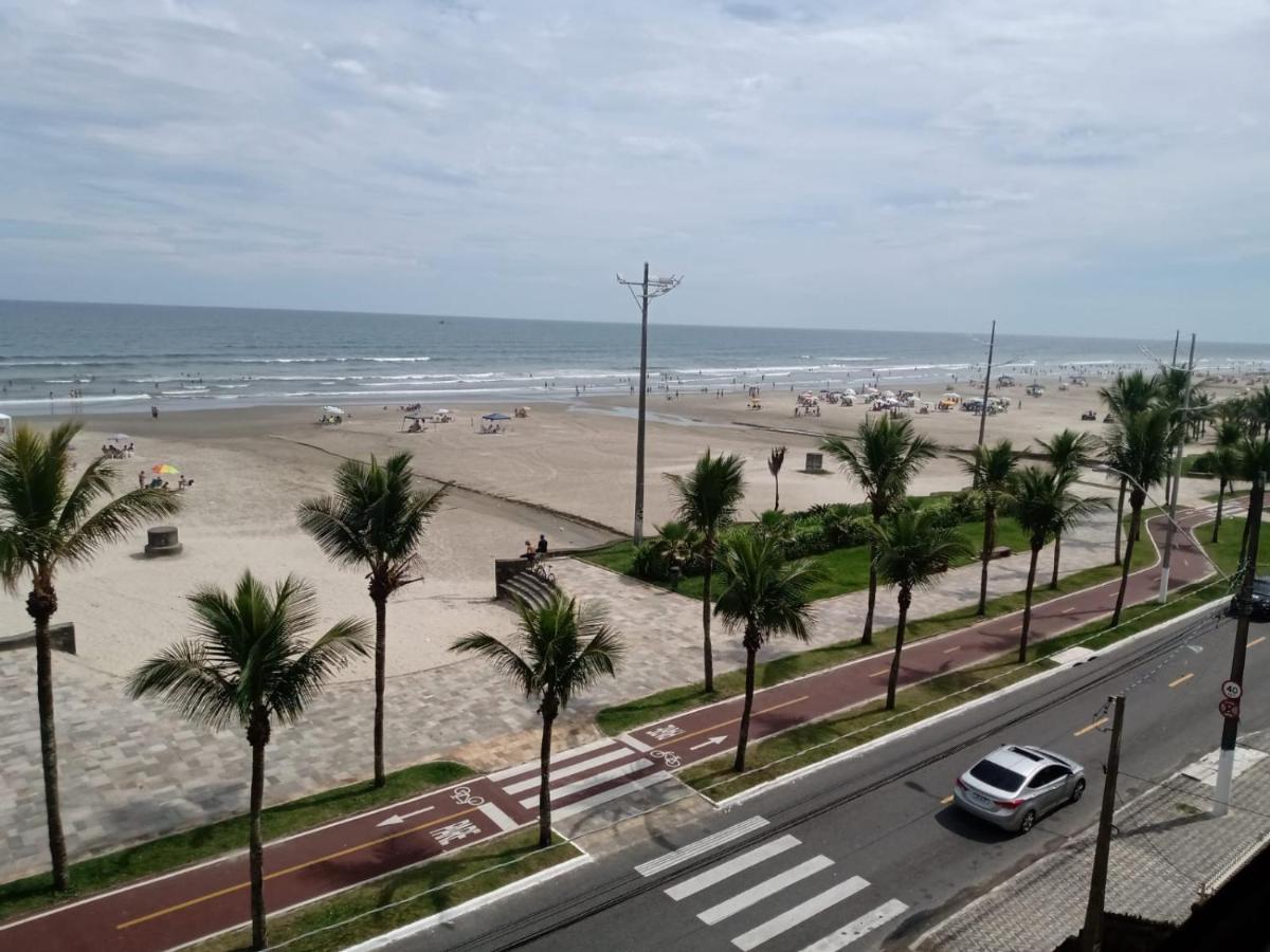 Frente pro mar apartamento completo Praia Grande (Santos) Exterior foto