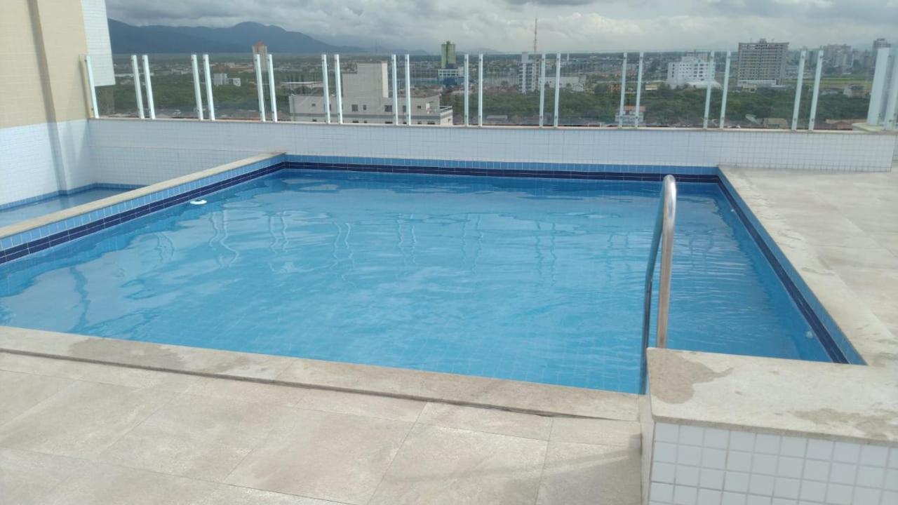 Frente pro mar apartamento completo Praia Grande (Santos) Exterior foto